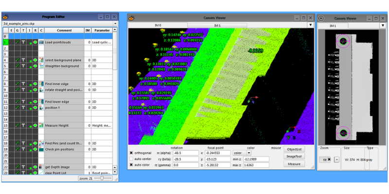 Precision Connector Inspection and Pin Inspection with 3D Machine Vision