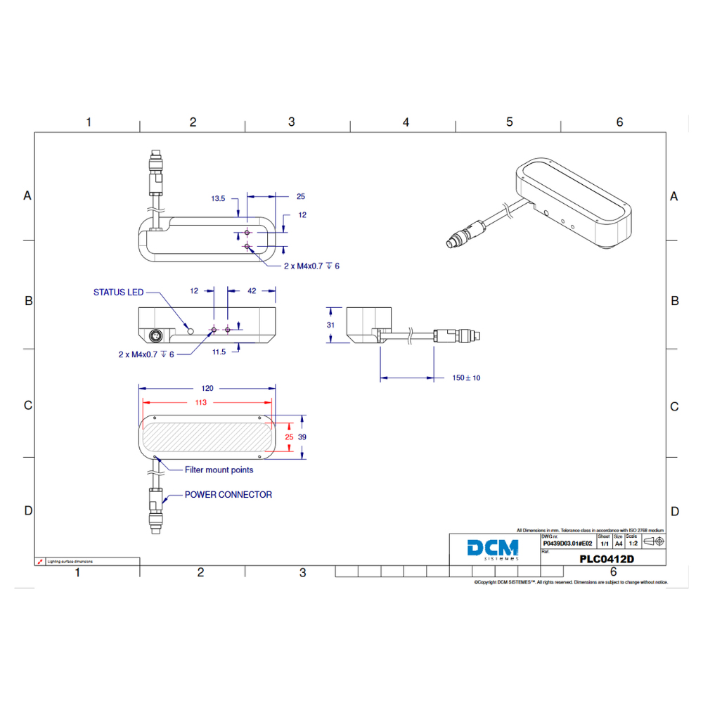 PLC0412D-365C/AW Tekening