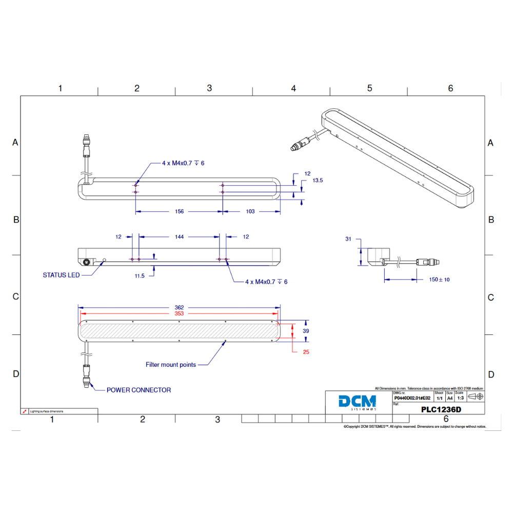 PLC1236D-525C/AN Tekening