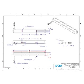 PLC1236D-525C/AW Tekening