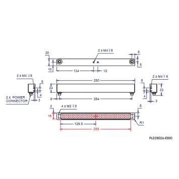 PLD2602A-850C drawing