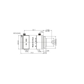 XICAM-OPT-COB1228B drawing